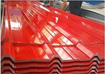 Zinkcoating Z30-Z275 Voorgeverfde Ppgi Z100 koudgewalste stalen spoel voor bouwmateriaal