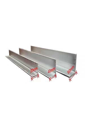 Q195-Q420 serie laagkoolstofstaal Hoekstaal voor gebouwconstructies Tolerantie ±1% 63*4mm