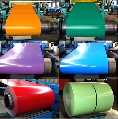 Custom Design Z80-Z120 Coating PPGI gegalvaniseerde kleurcoated plaat 0,12-0,2 mm Dikte