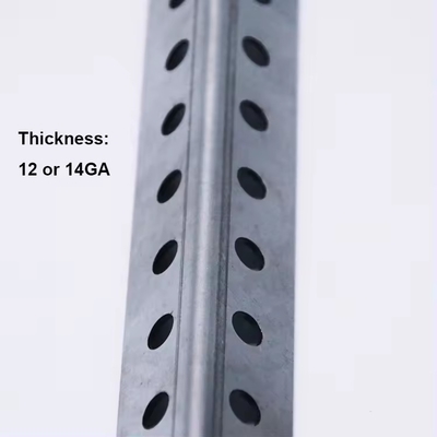 Q195-Q420 reeks 25*25*4mm-200*200*10mm warm gedompeld gelijkzijdig hoekstaal met gat