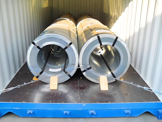 Stalen spoel 0,5*1250mm DX52D Z GI Plaat gegalvaniseerd Magnesium Zink legering Metalen