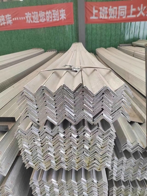 Warmgewalste metalen legeringen koolstofstaal Q235 gegalvaniseerde hoek voor technische constructies