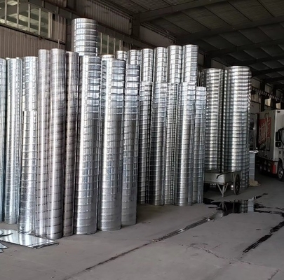 Gegalvaniseerde spiraalluchtruimte voor industriële ontwerp slaapkamer airconditioning behoeften