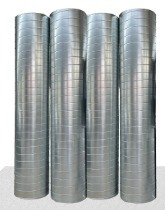 Gegalvaniseerde spiraalluchtruimte voor industriële ontwerp slaapkamer airconditioning behoeften