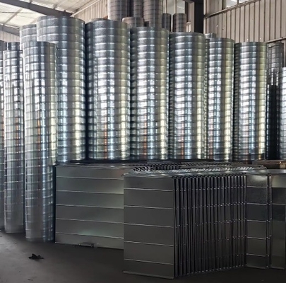 Gegalvaniseerde spiraalluchtruimte voor industriële ontwerp slaapkamer airconditioning behoeften
