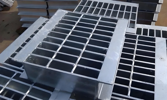 Industriële ontwerp stijl zilver roestvrij staal gelast metalen rooster met glad oppervlak