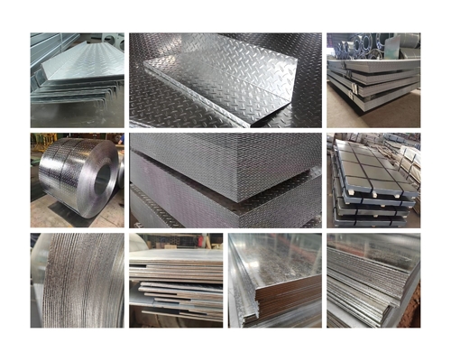ISO9001-gecertificeerde DX51D gegalvaniseerde stalen plaat met patroon 5.75*1250mm Z41-Z60 coating
