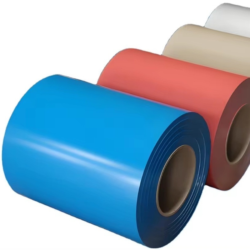 Aanpassing Breedte Kleur beklede stalen spoelen met Z81-Z120 coating gegalvaniseerd staal