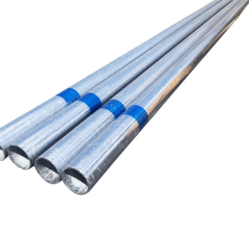 Q235/2 Inch/BS1387/ERW/Galvaniseerd/ASTM/Ronde/Draad/Grooved/Geschilderd/Vooraf gegalvaniseerd staalpijp
