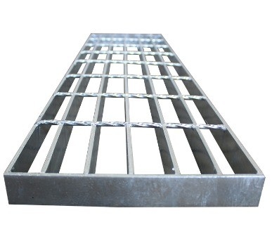 Hot-dipped gegalvaniseerd stalen rooster met industriële ontwerp stijl en 50 mm Cross bar pitch